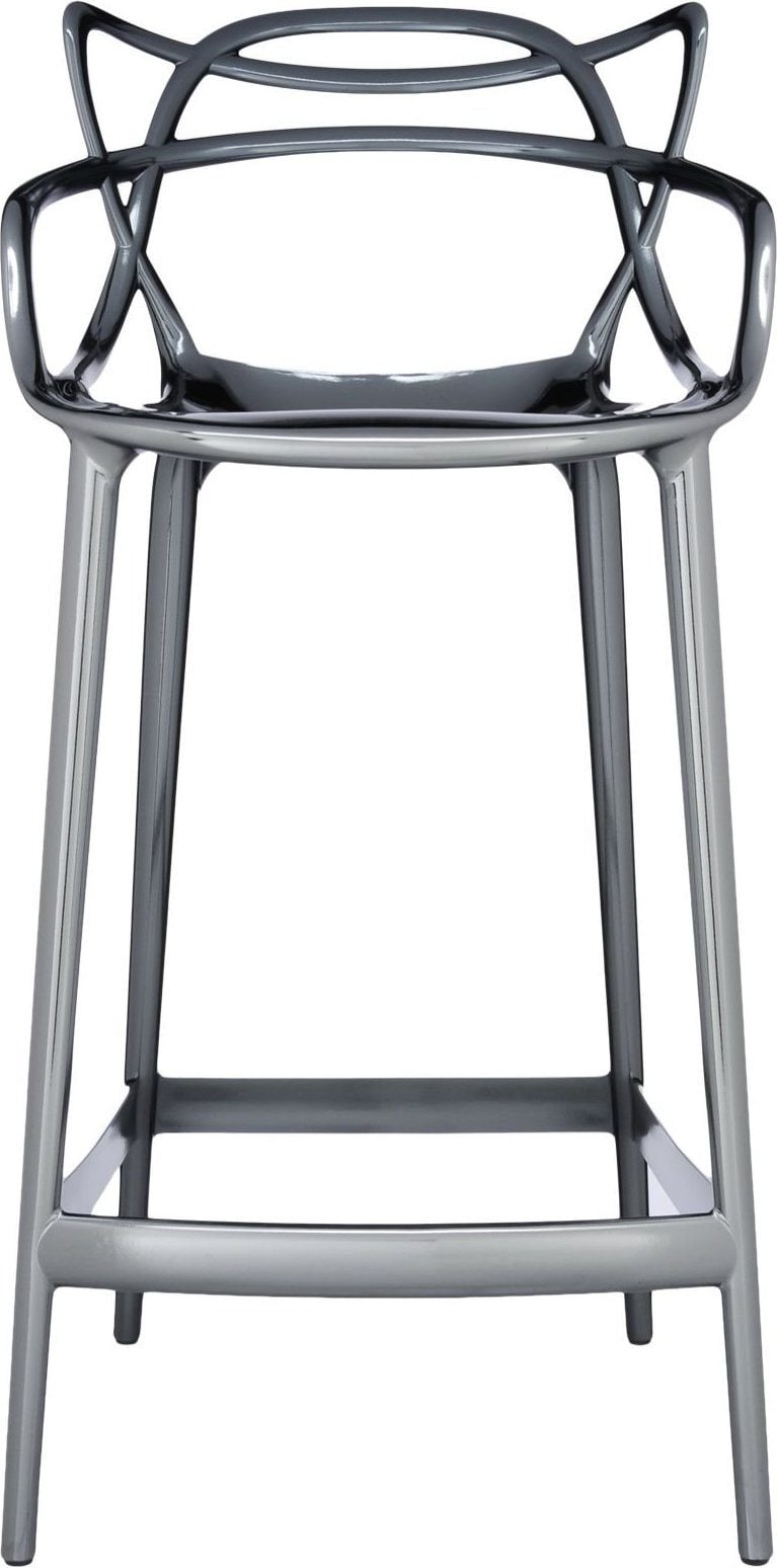 Masters Barhocker 99 cm metallisiert Titan