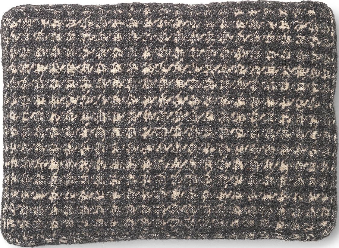 Poduszka dekoracyjna Betty Jacquard 35 x 48 cm szara