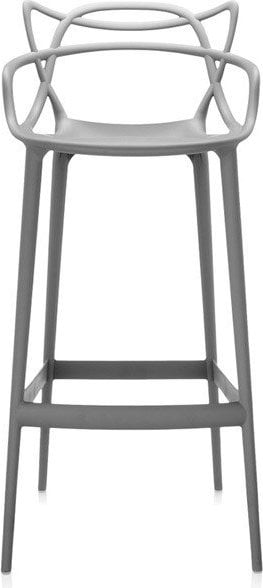 Stołek barowy Masters szary 99 cm