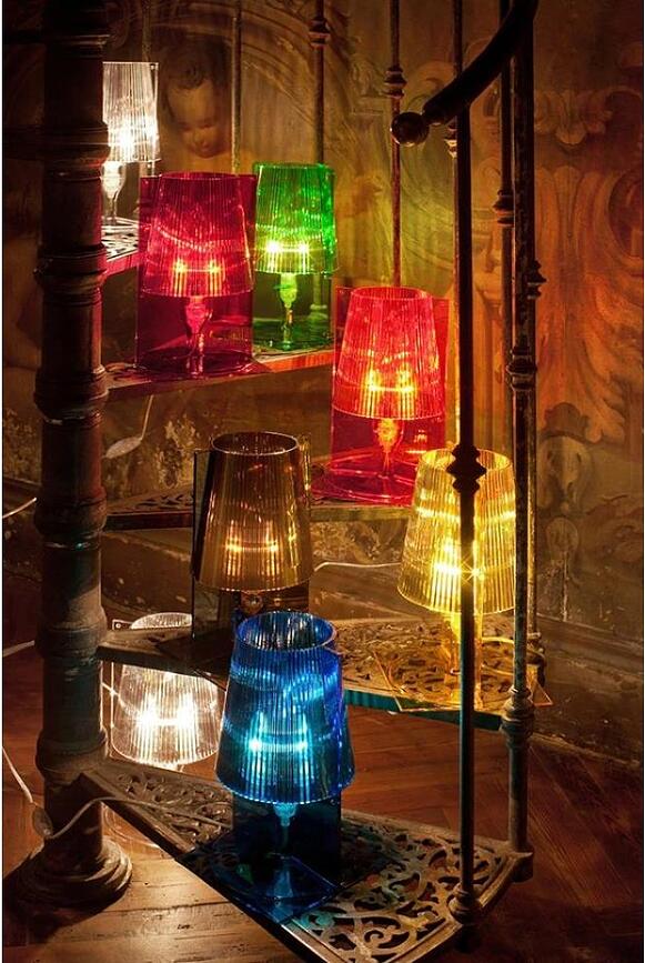 Take Lampe opaque, blanche