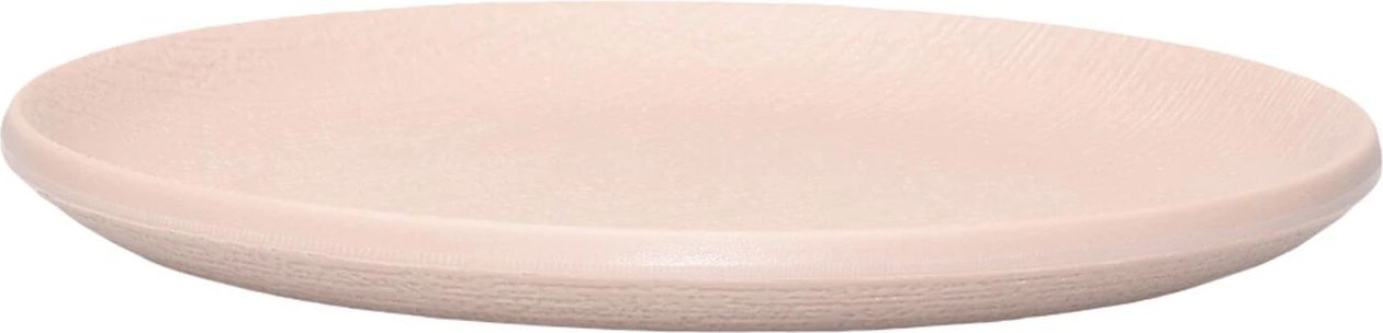 Talerz deserowy Trama 16 cm ceglasty