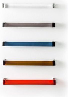 Toallero Rail de cristal, 30 cm