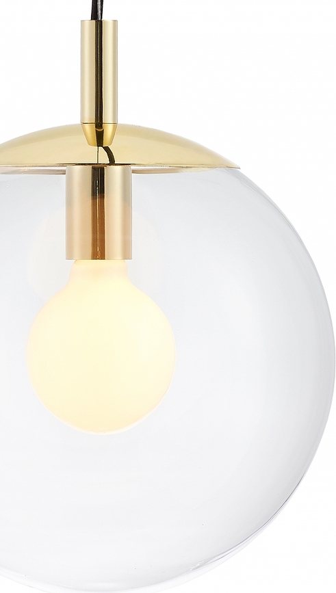 Alur S Lampa stropna zlatna opal