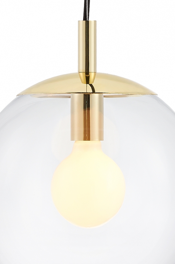 Alur S Lampa stropna zlatna opal