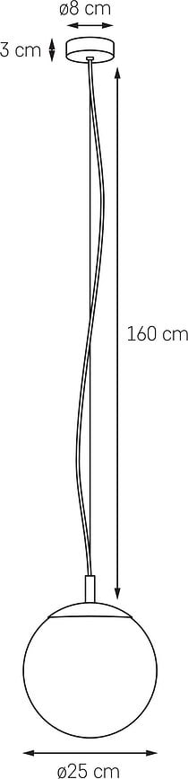 Alur S Φωτιστικό Οροφής, χρυσό, οπάλ