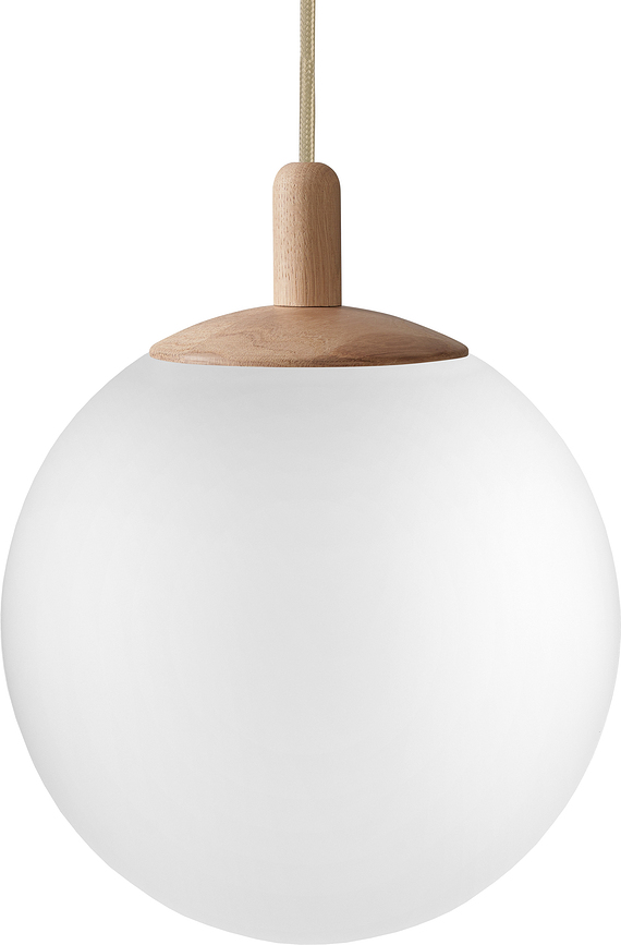 Alur Viseća Lampa L s drvenim nosačem