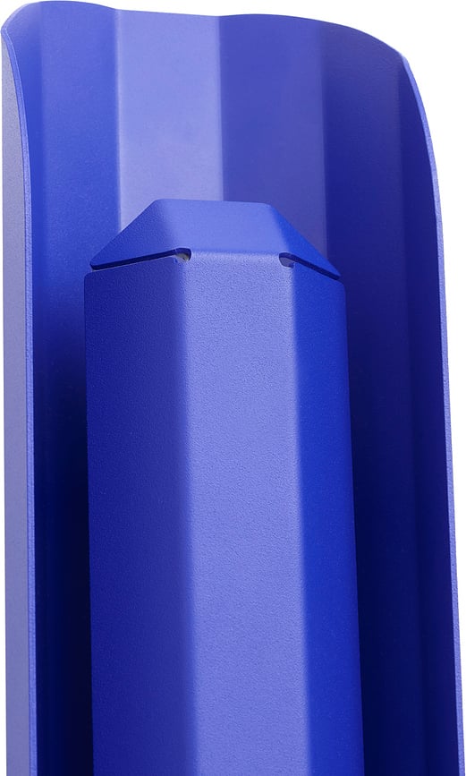 Aplique de pared Apolin, 45 cm, blanco