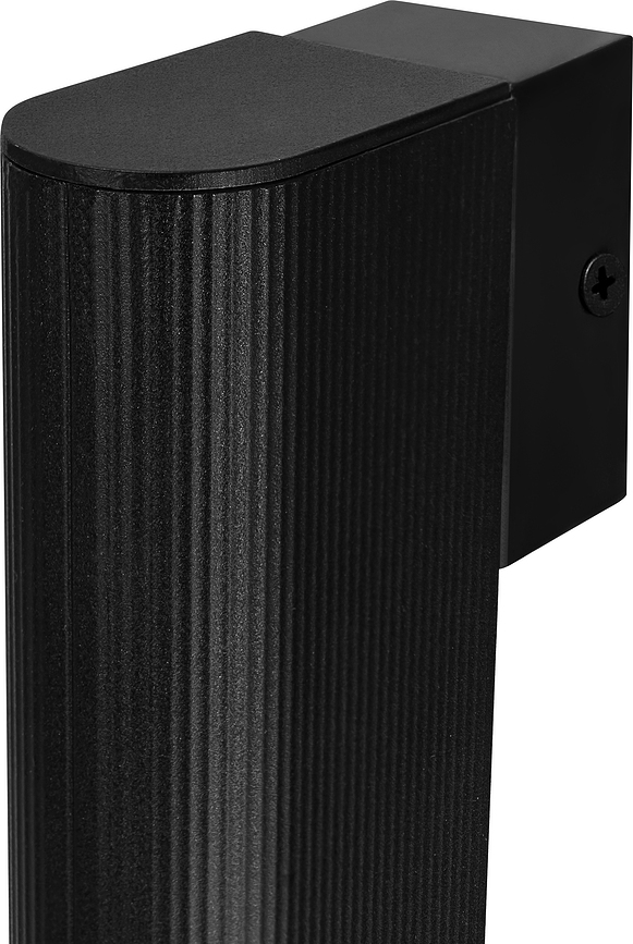 Aplique de pared Linea, negro, con regulador de intensidad