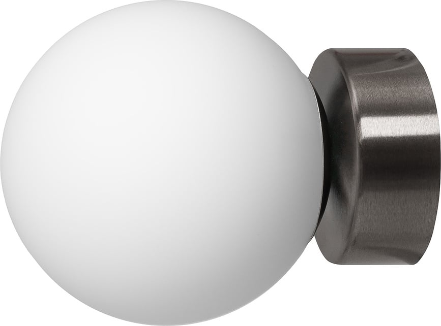 Aplique de pared Mija, acabado titanio