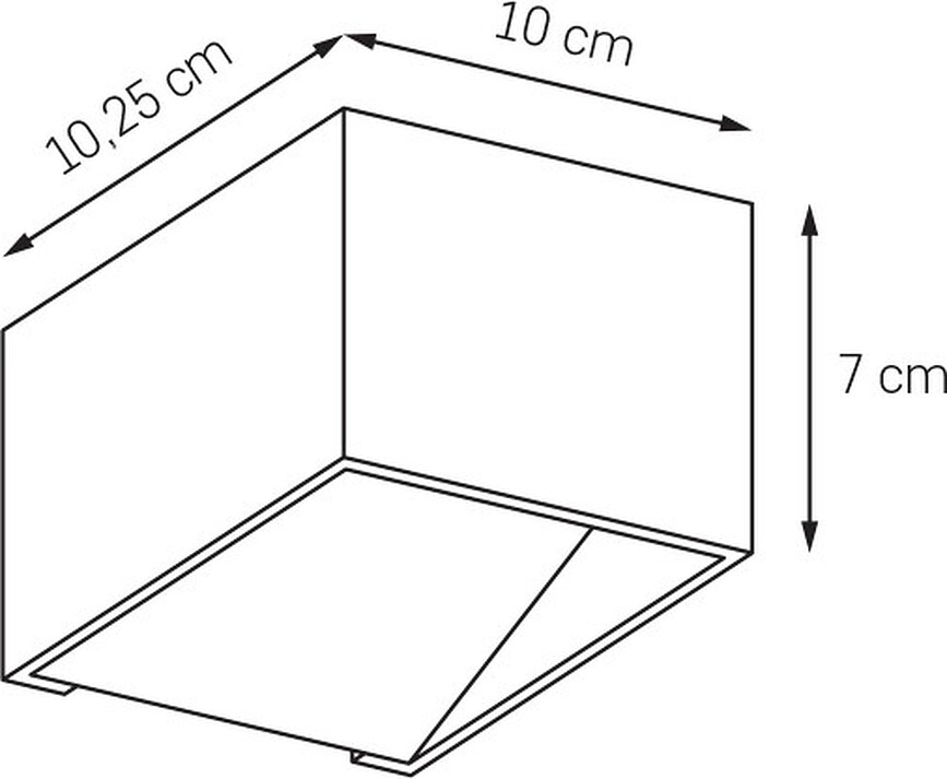 Aplique de Pared Mistif, blanco