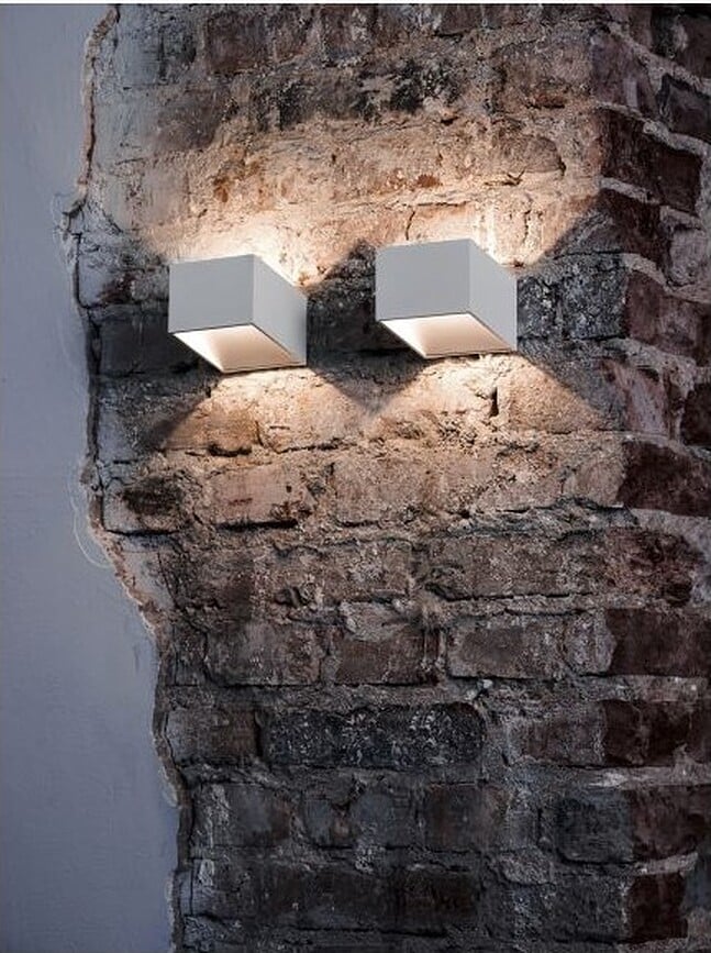 Aplique de Pared Mistif, blanco