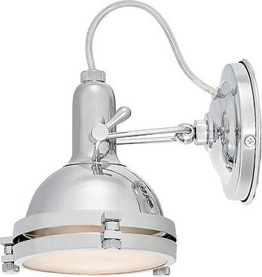 Aplique de Pared Nautilius, acabado cromo