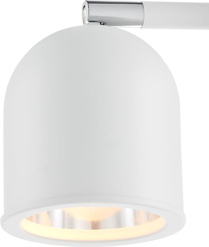 Aplique de Pared Spark 6, negro, con estructura negra