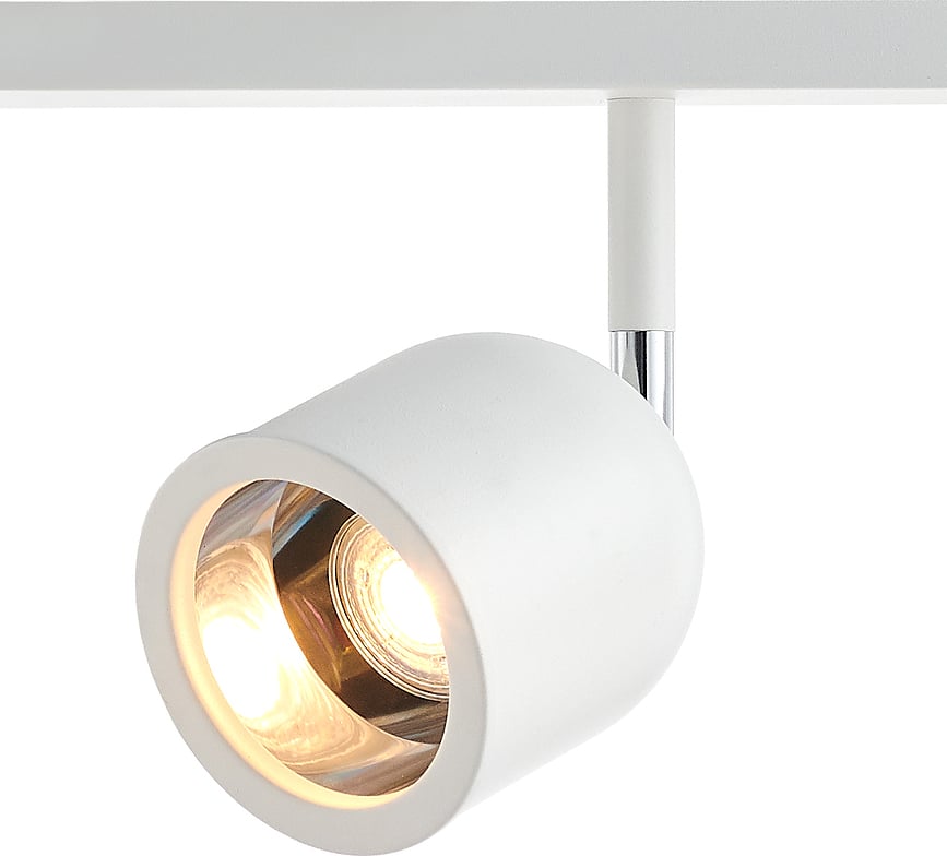 Aplique de Pared Spark 6, negro, con estructura negra