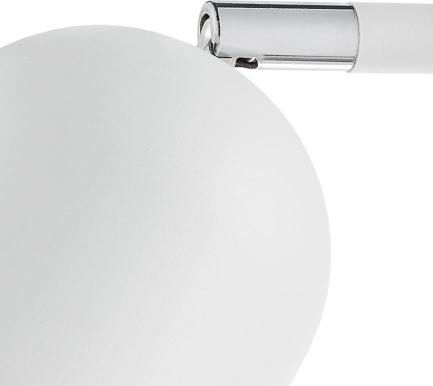 Aplique de Pared Spark 6, negro, con estructura negra