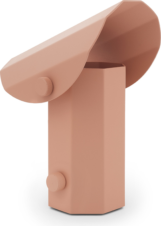 Apolin Επιτραπέζιο Φωτιστικό, 18 cm, ροζ της σκόνης