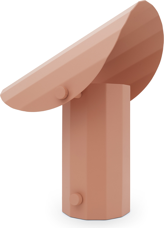 Apolin Επιτραπέζιο Φωτιστικό, παλ ροζ, 30 cm