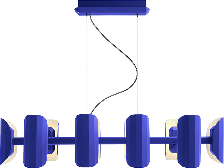 Apolin Κρεμαστό Φωτιστικό πολύφωτο, μουντό ροζ