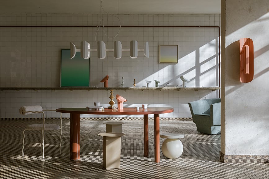 Apolin Lampe de Table 18 cm, acier brossé