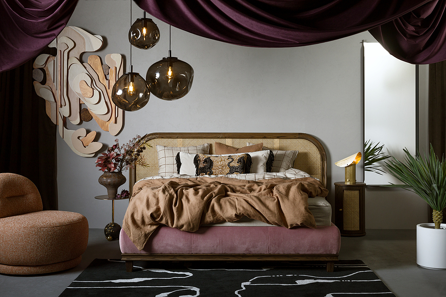 Apolin Namizna svetilka s perforiranim senčnikom, 30 cm, bela