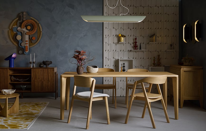 Apolin Stolna Lampa 30 cm kadulja zelena