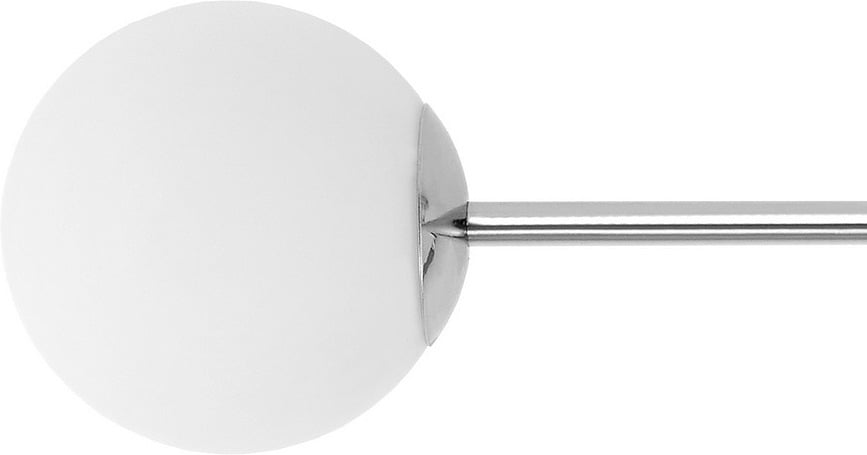 Astra Φωτιστικό Οροφής 4φωτο, ασημί