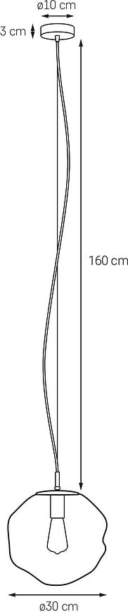 Avia M Lampe, transparente