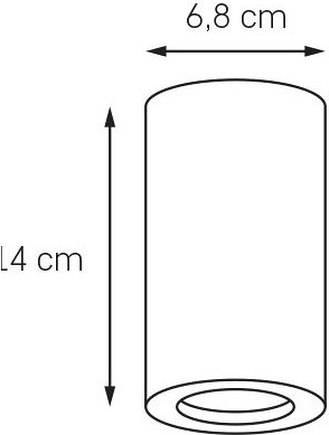 Barlo 13 Nadometna armatura, črna