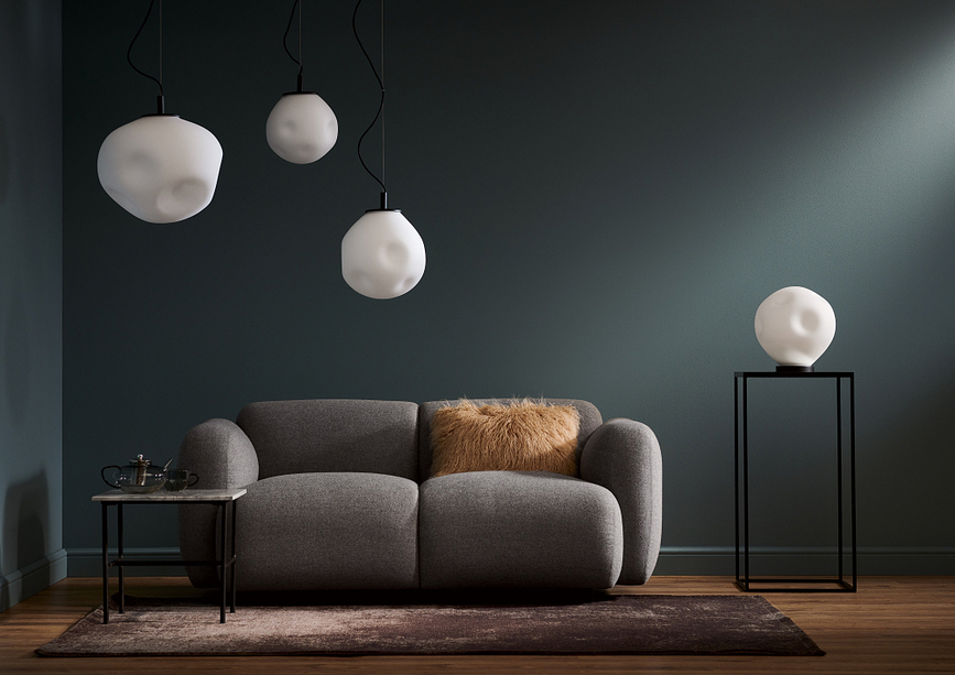 Cloe Plafonnier 3 lumières, chromé