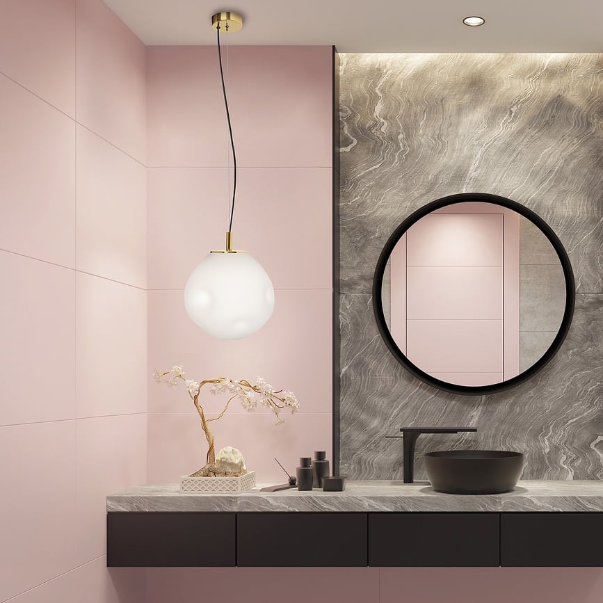 Cloe S Lampa viseća krom