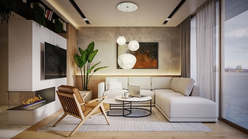 Cloe Visilica 3-struka krom