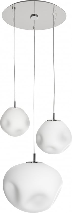 Cloe Visilica 3-struka krom