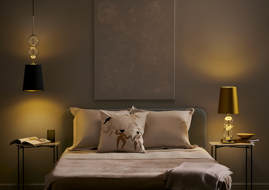 Coco Φωτιστικό Δαπέδου, μαύρο