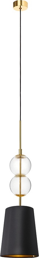 Coco Viseča svetilka S, črna