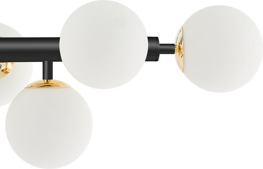 Cumulus II Κρεμαστό Φωτιστικό, μαύρο-χρυσό