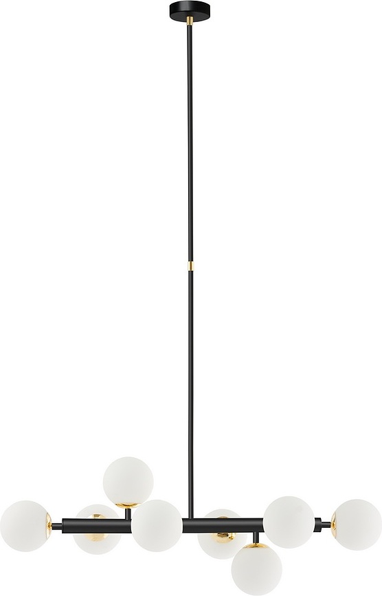 Cumulus II Suspension, noir et or