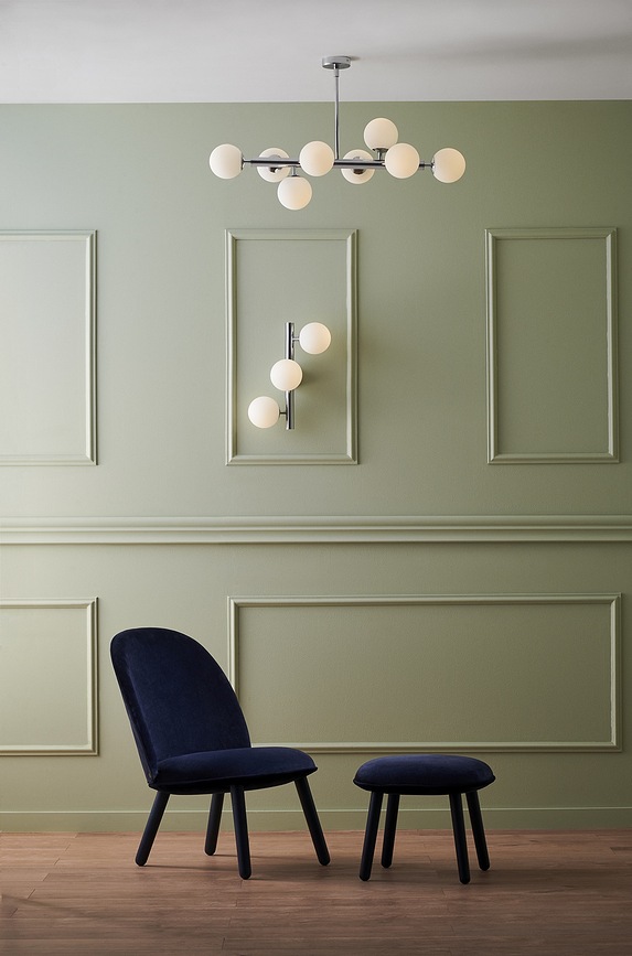 Cumulus III Κρεμαστό Φωτιστικό, χρυσό