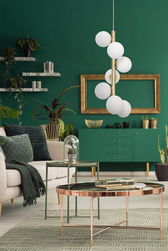 Cumulus Vertical Suspension 160 cm, chromée