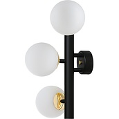 Cumulus Wall lamp black and gold