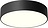 Disc M Plafon, črn
