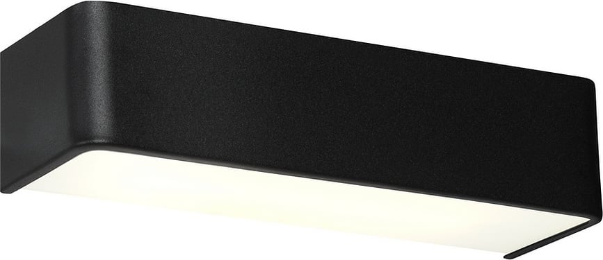 Flat Zidna Svjetiljka crna