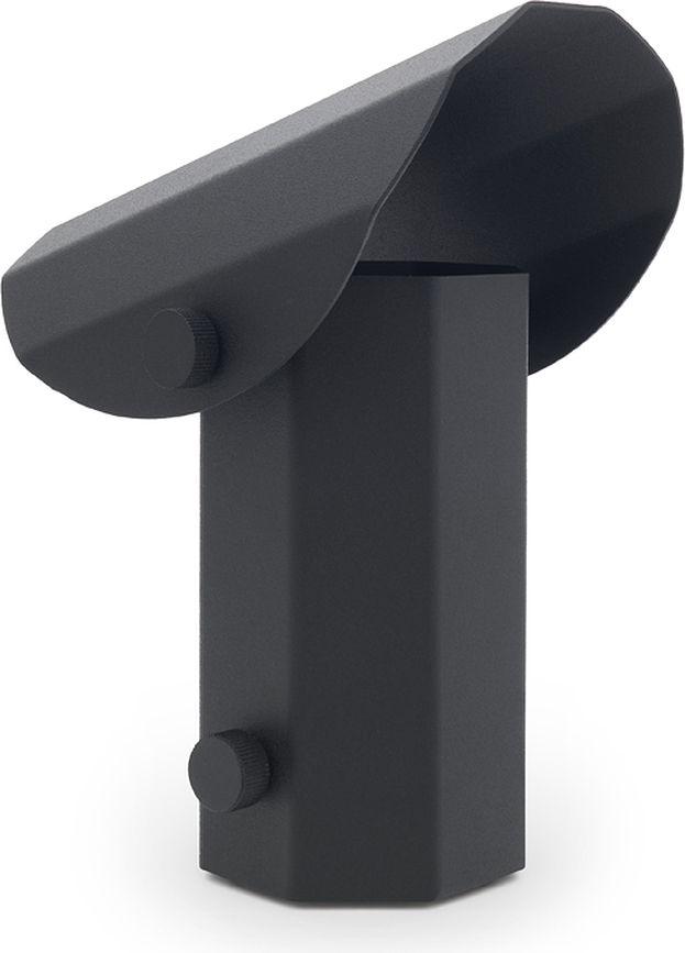 Galda lampa Apolin, 18 cm, melna