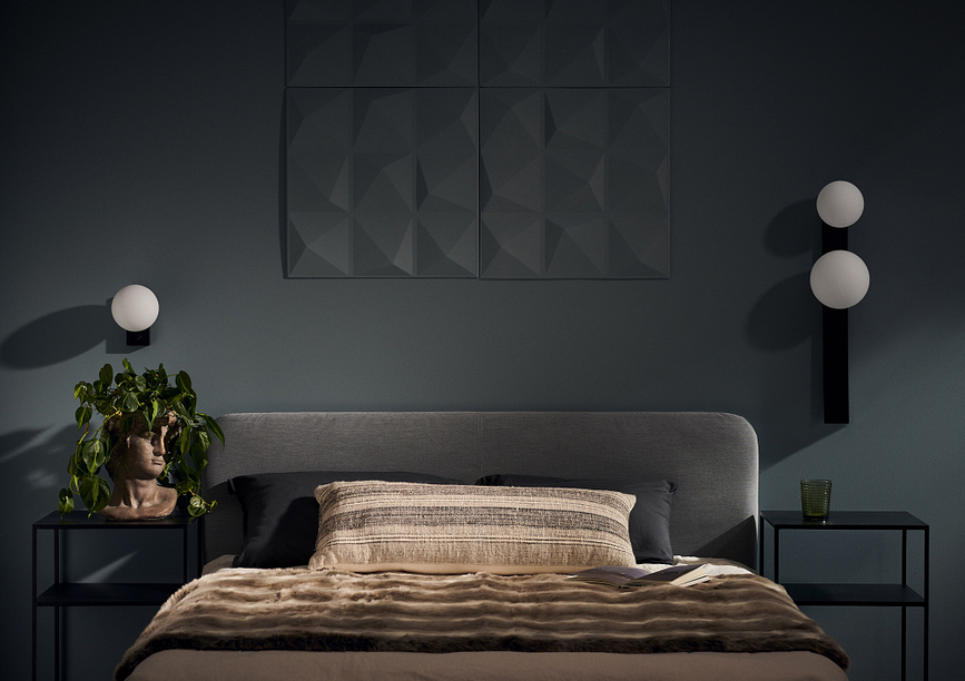 Gigi 4 Φωτιστικό Οροφής/Τοίχου, ορειχάλκινο