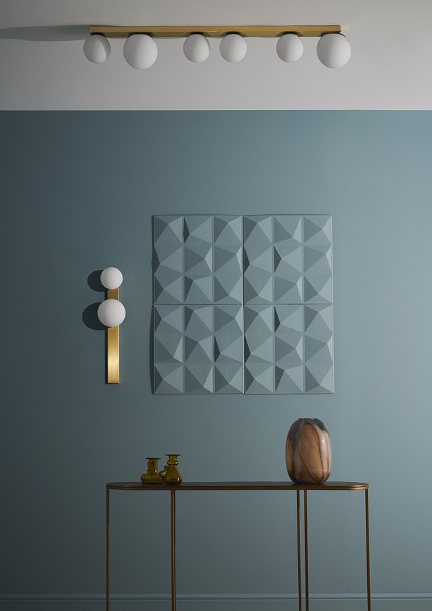 Gigi Plafonnier ou Applique Murale 4, laiton