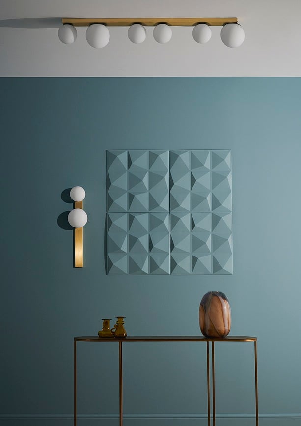 Gigi 6 Svjetiljka za strop i zid crna