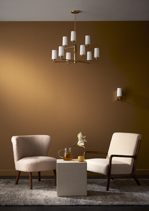 Grande Lustre, doré