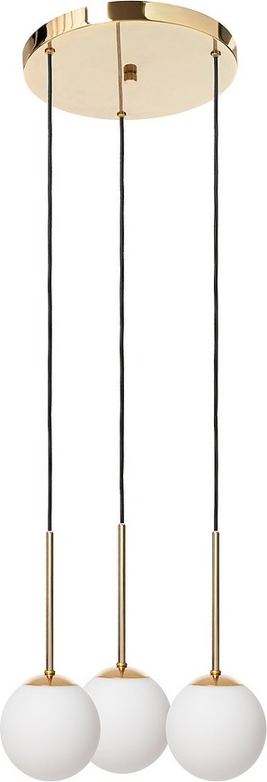 Lamia 3 Κρεμαστό Φωτιστικό, χρωμέ, με διάφανο καλώδιο