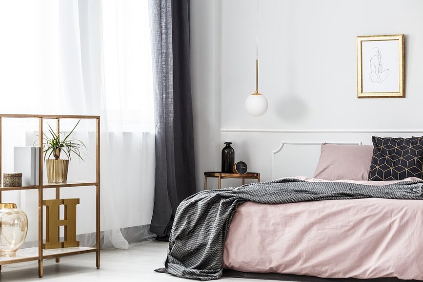 Lamia Suspension avec câble transparent, chromée