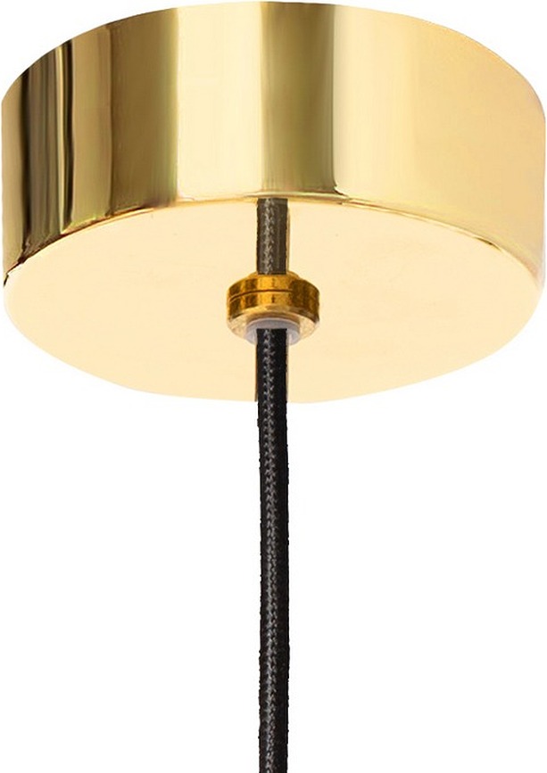 Lamia Suspension avec câble transparent, chromée