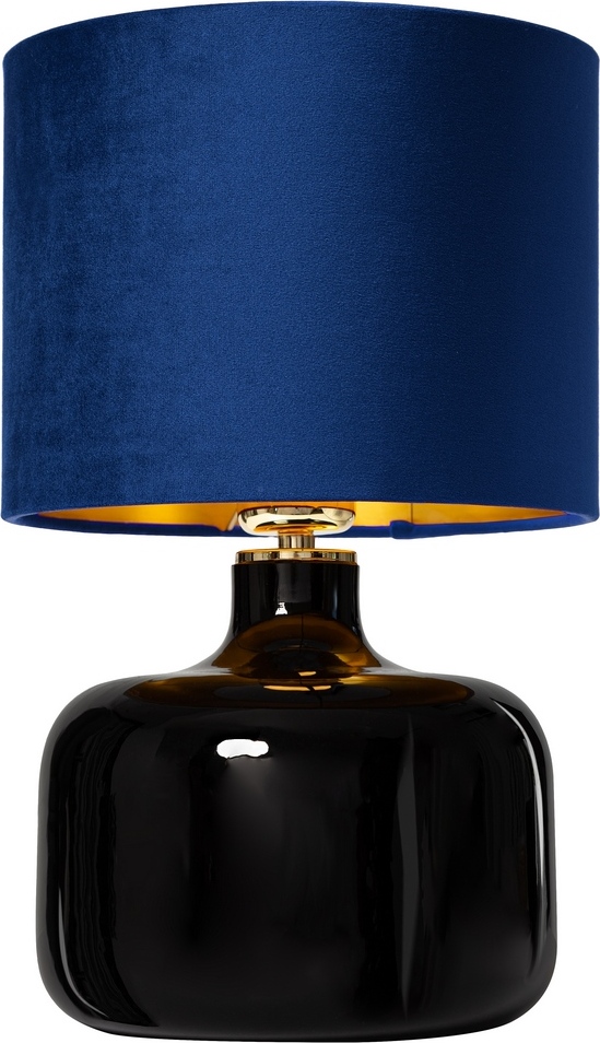 Lampa stołowa Lora granatowa